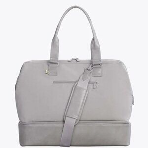 BEIS Gray Weekender Travel Bag